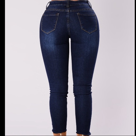 Dark Wash Jeans - Picture 4 of 5